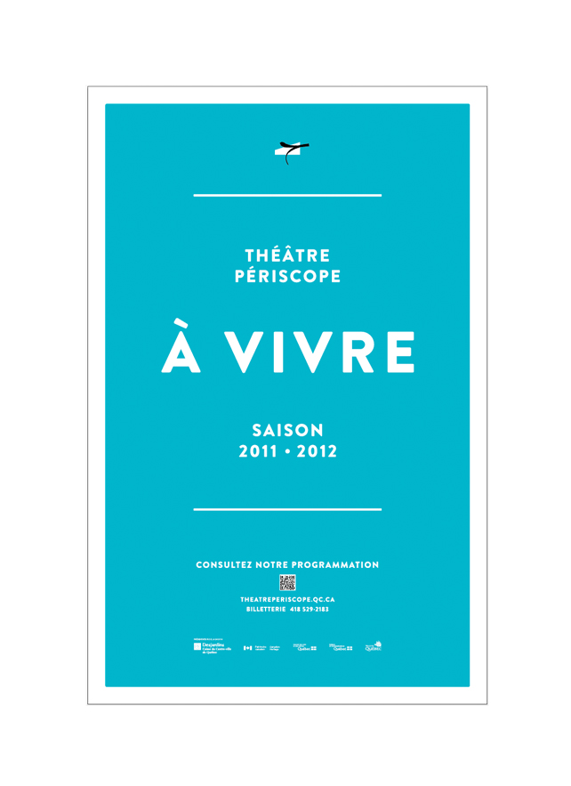 3399 : Théâtre periscope - branding et imprimé
