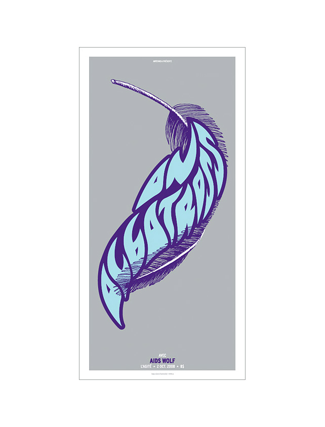 3399 : affiches sérigraphiées - imprimé