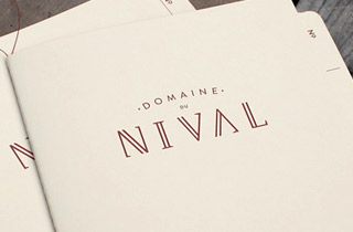 3399 : Domaine du Nival - Identité et imprimé